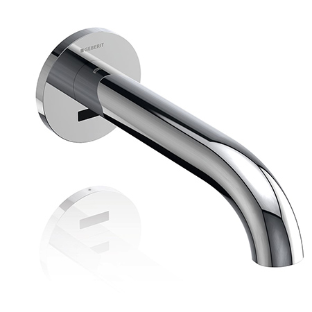 Geberit Piave wall-mounted washbasin infra-red tap system